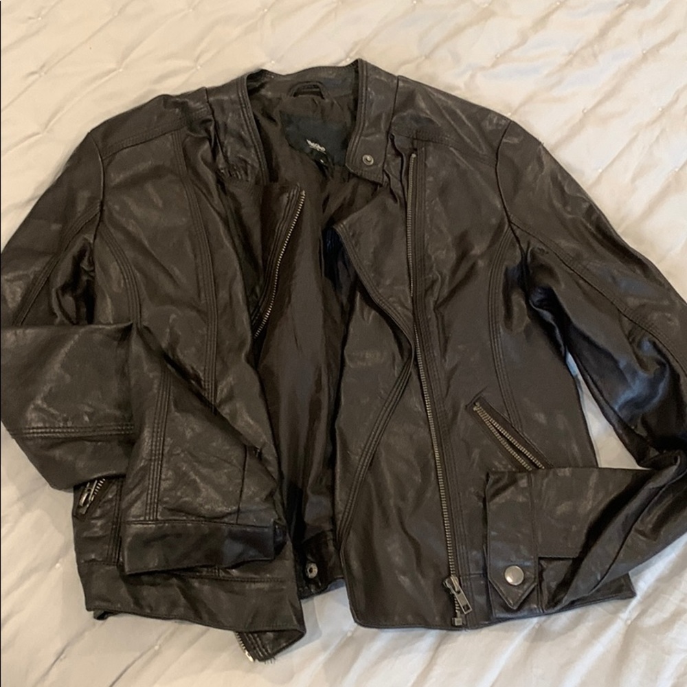 Leather jacket